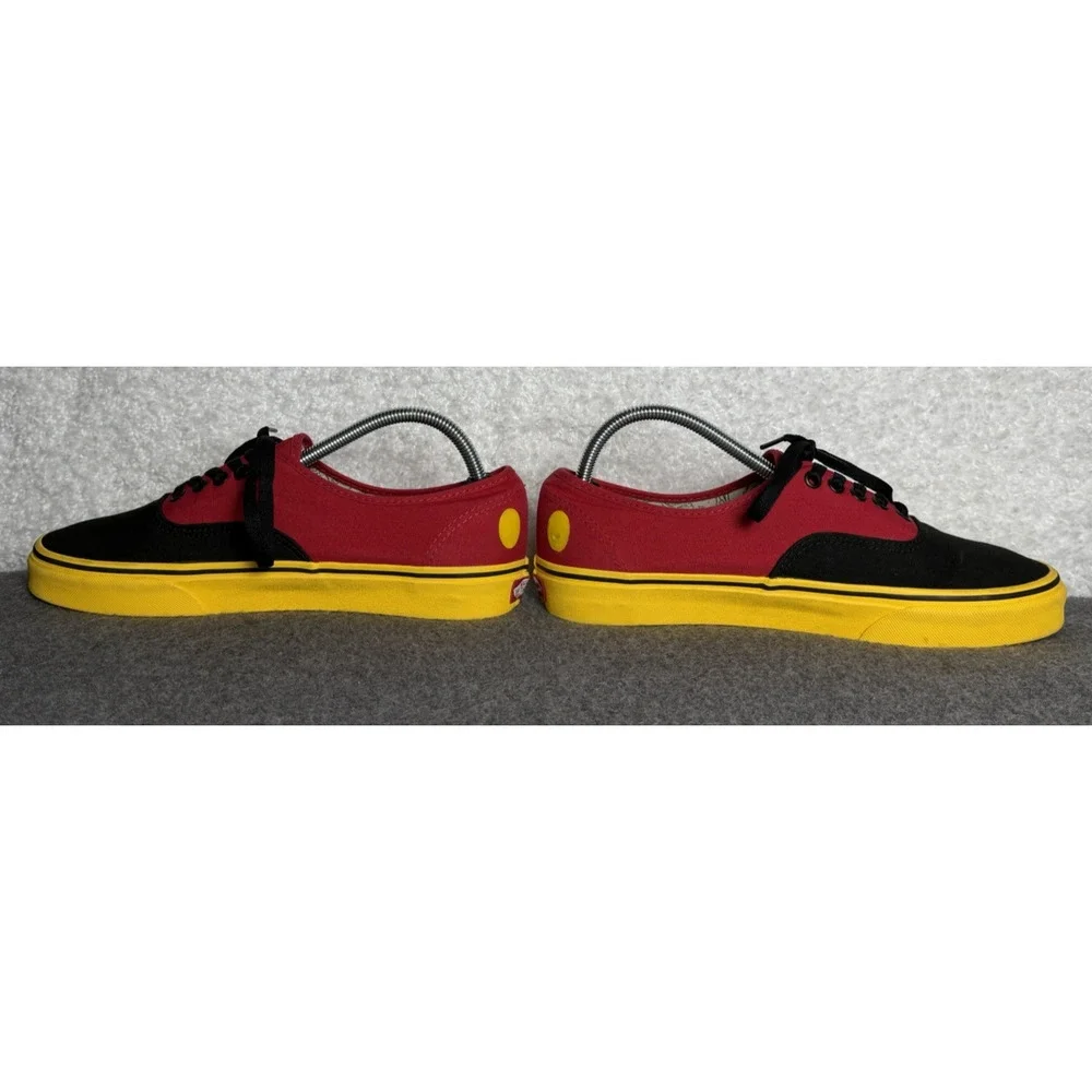 Vans x Disney 90th Anniversary Mickey Mouse Shoe Red Yellow M 9 / W 10.5 Limited